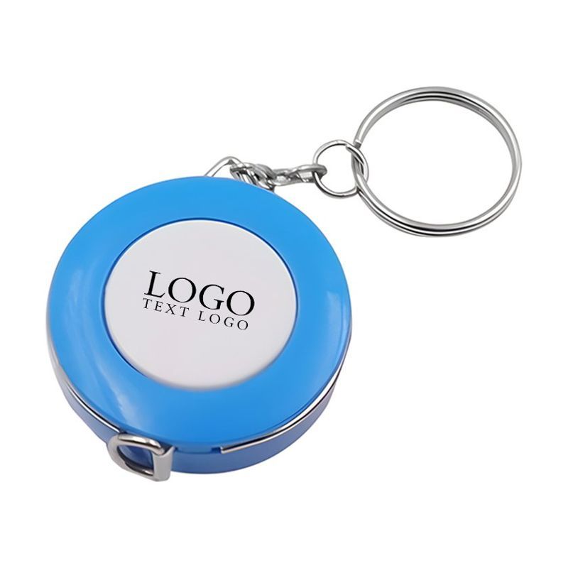 Retractable Round Tape Measure Keychain