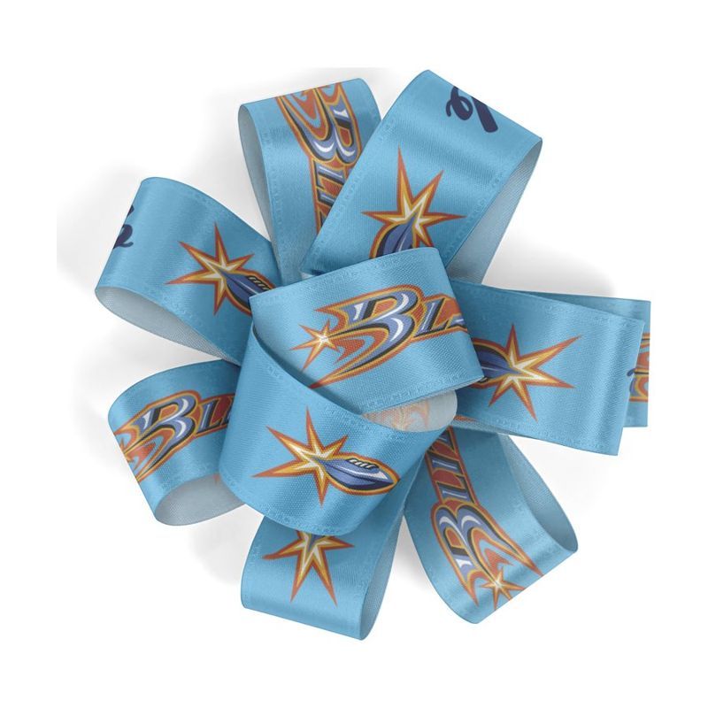 Sublimated Satin Badge Bow, 1 Inch