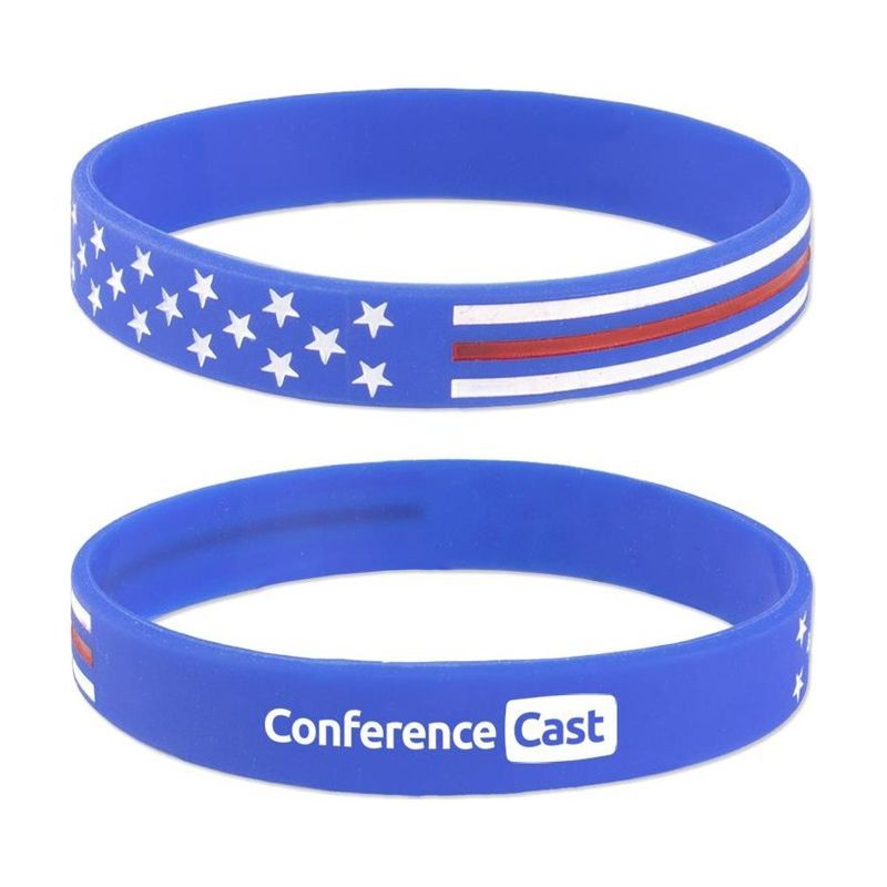 Patriotic Silicone Wristband