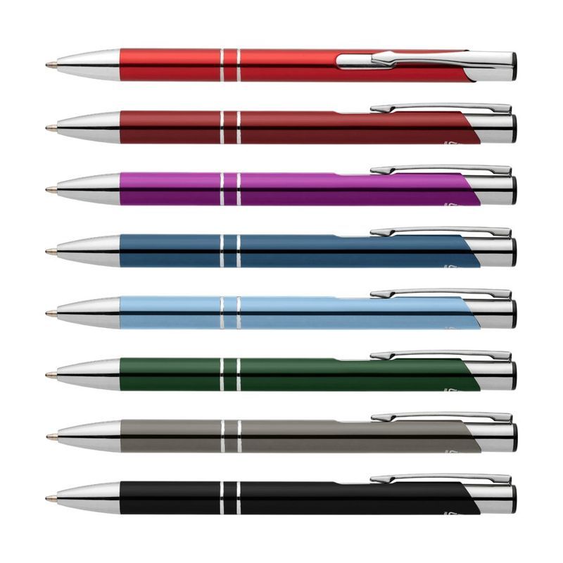 Crosby Recycled Aluminum Chrome Trim Pen