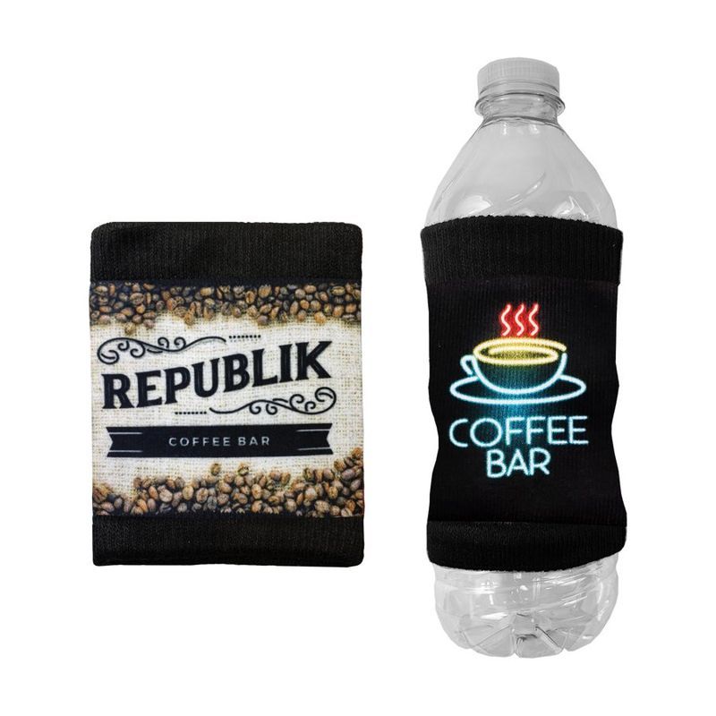 Full Color Wristband and Beverage Wrap
