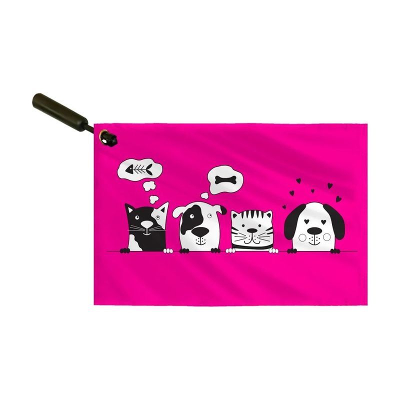 2 Ply Swirler Flag 12" x 18", Sublimated