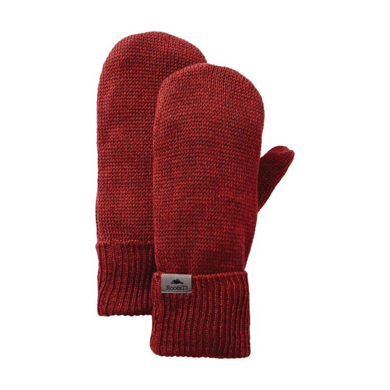 Unisex Fleece Lined Knit Mittens