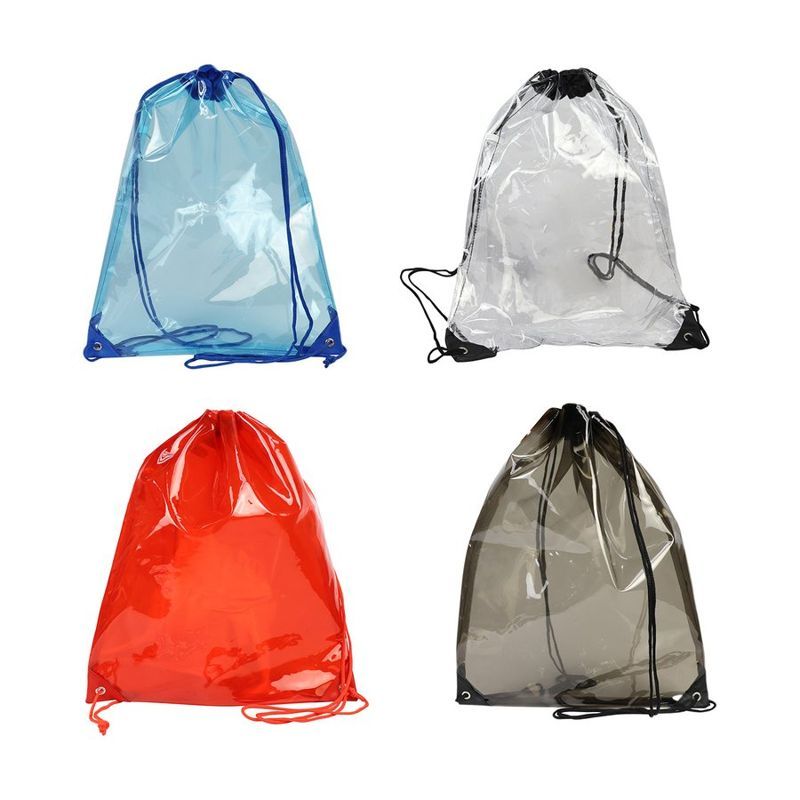 Diamond Clear TPU Drawstring Bag