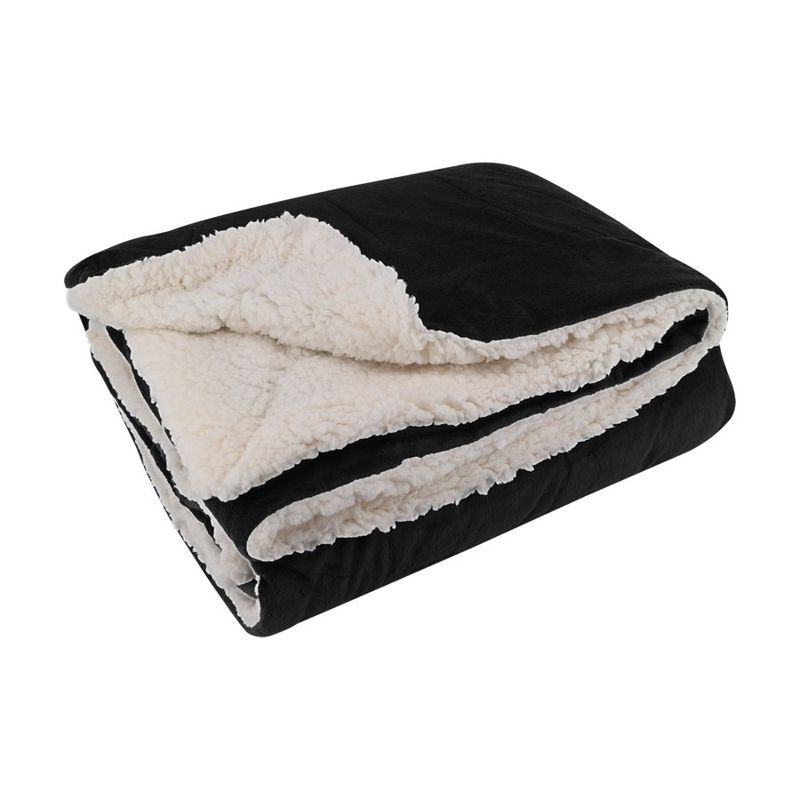 Oversized Micro Mink Sherpa Blanket