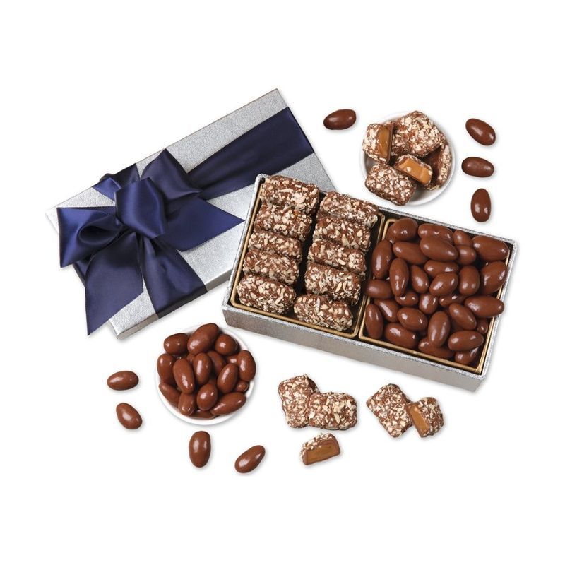Milk Chocolate Almonds and English Butter Toffee