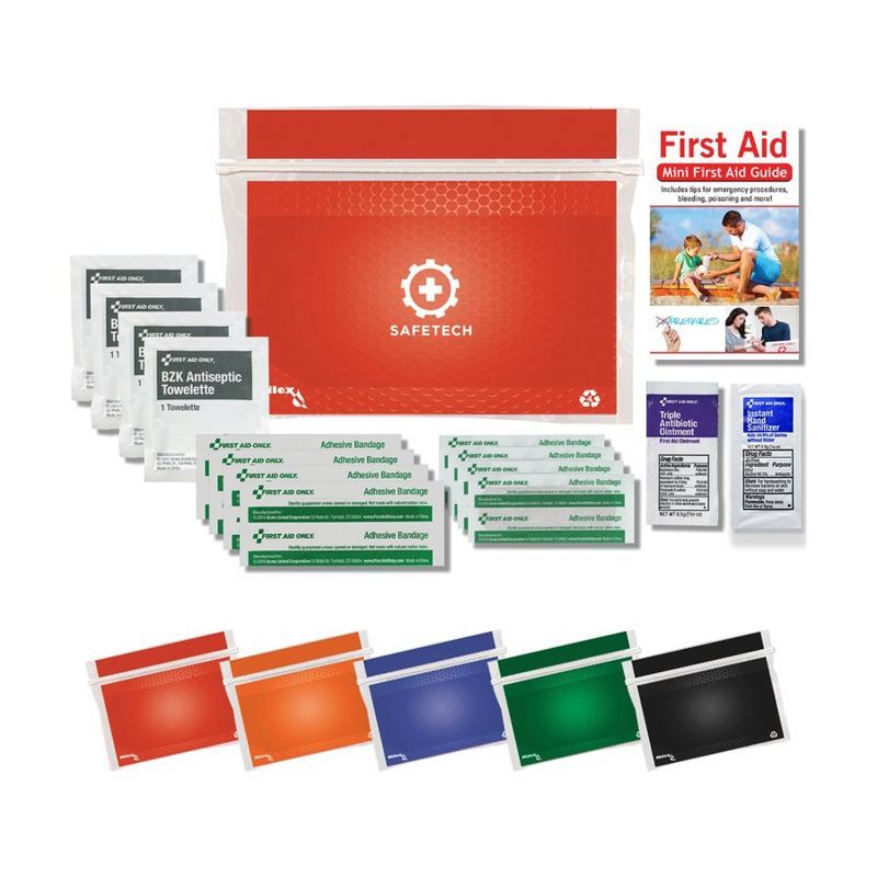 Resealable Personal First Aid Basics Kit