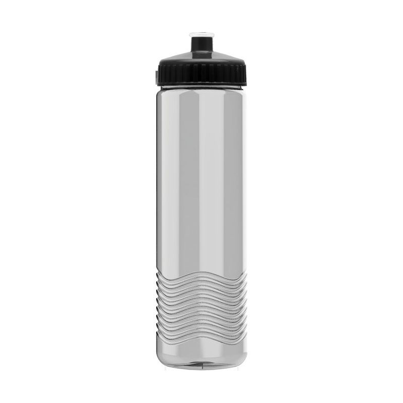 Wave Tritan Bottle with Push-Pull Lid 24 oz