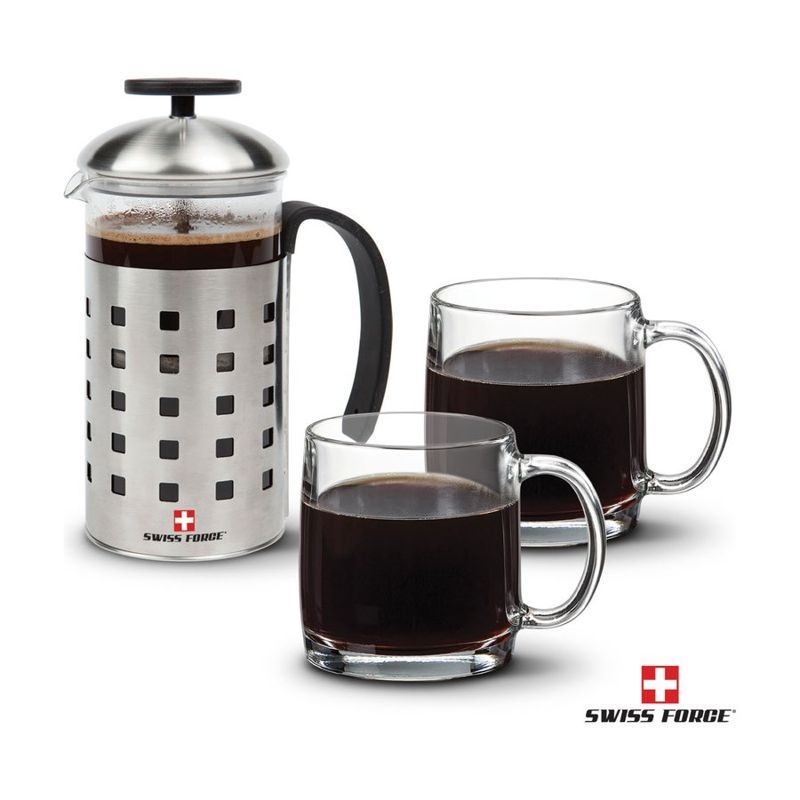 20 oz Coffee Press and Nordic Mug Set