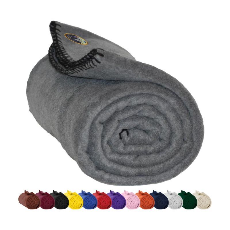 Polar Fleece Blanket 50 x 60 Embroidered