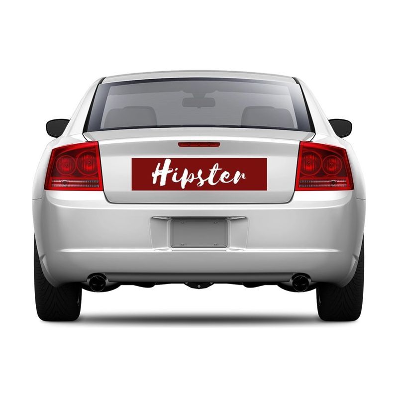 Opaque Car Decal 1 ft x 1 ft