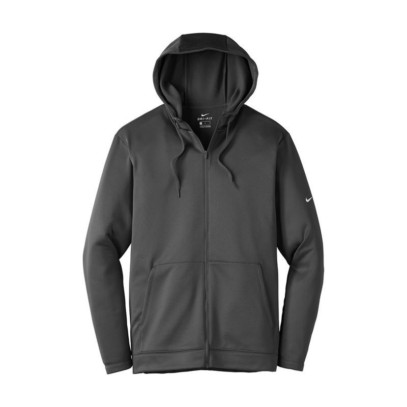 Nike Therma-FIT Full-Zip Fleece Hoodie, 7 oz