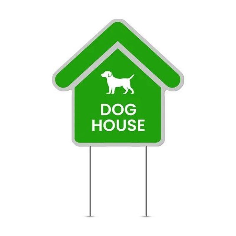 Custom Die-Cut Yard Sign 1.5 ft x 1 ft