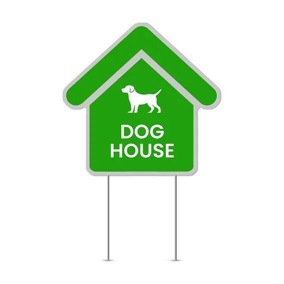 Custom Die-Cut Yard Sign 1.5 ft x 1 ft