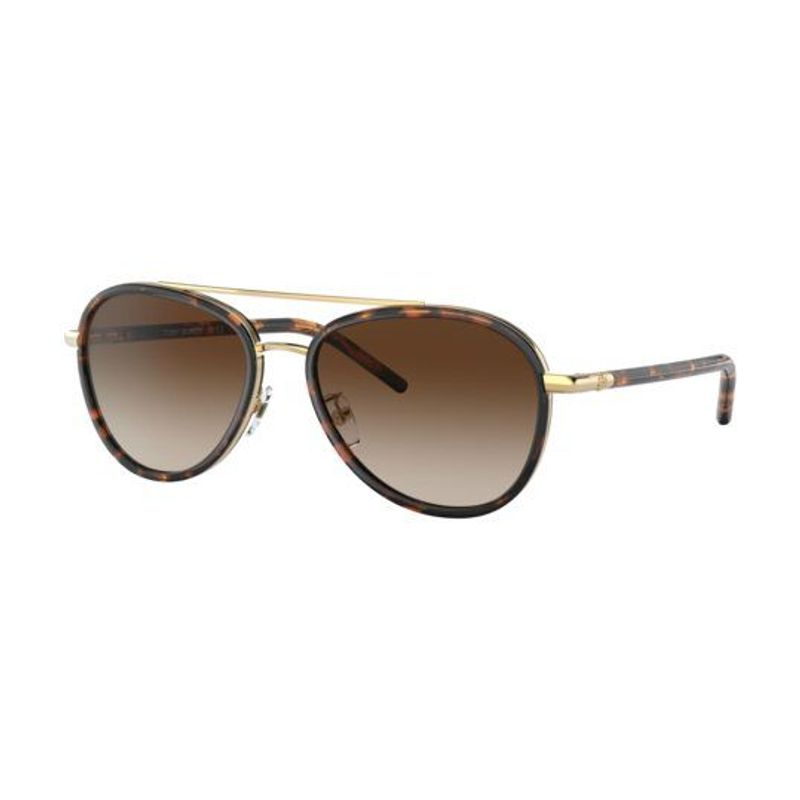 Tory Burch Women's Eleanor Pilot Sunglasses