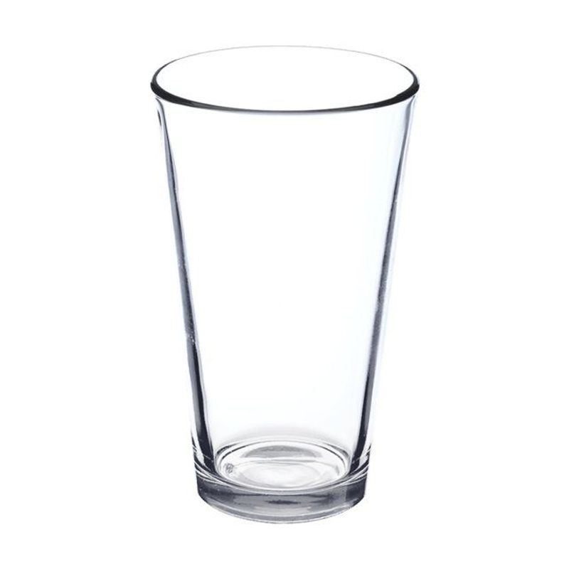 Pub Crawl 16 oz Pint Glasses with Color Bottom