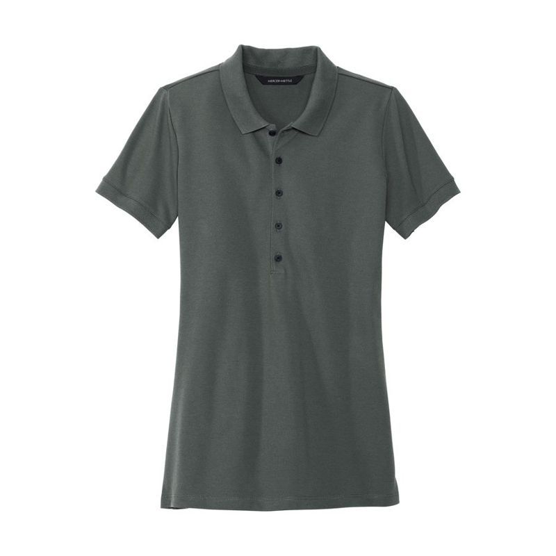 Mercer+Mettle Women's Stretch Heavyweight Pique Polo