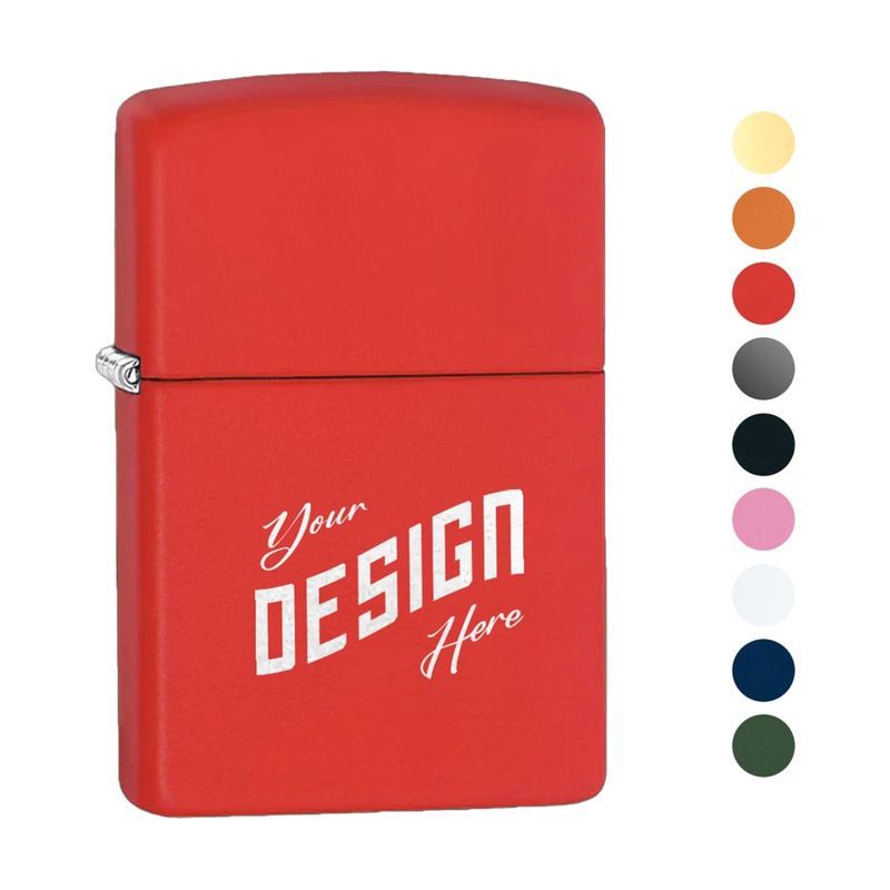Zippo Classic Windproof Lighter, Black Matte