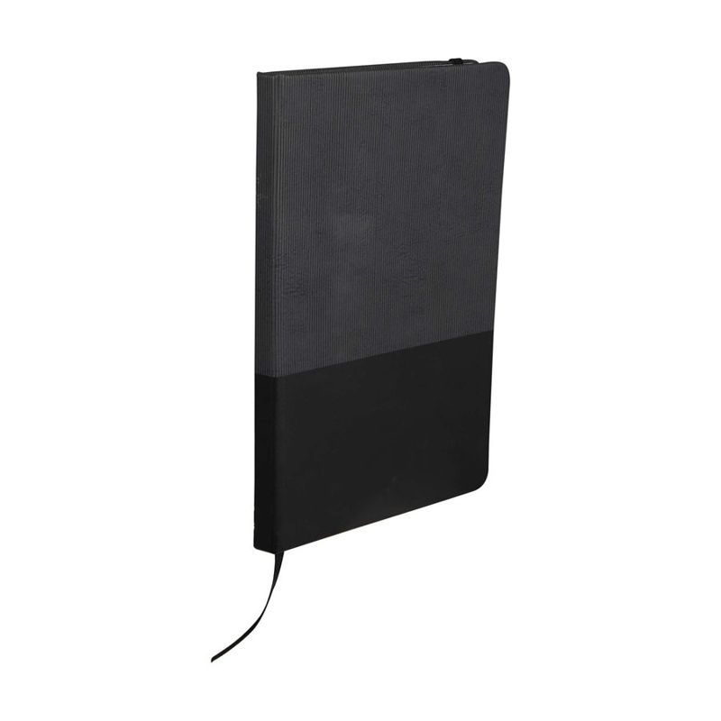 5.5 x 8.5 in FSC Recycled Ribbed Bound Journal