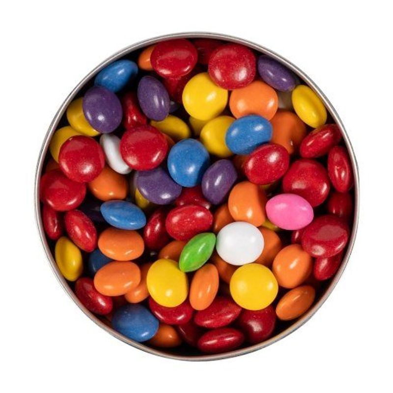 Small Pillow Acetate Box with Chocolate Buttons