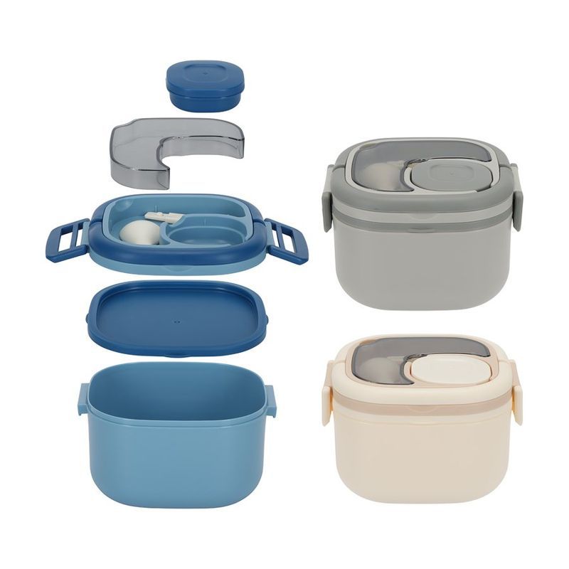 Microwaveable Lunch Box with Utensils
