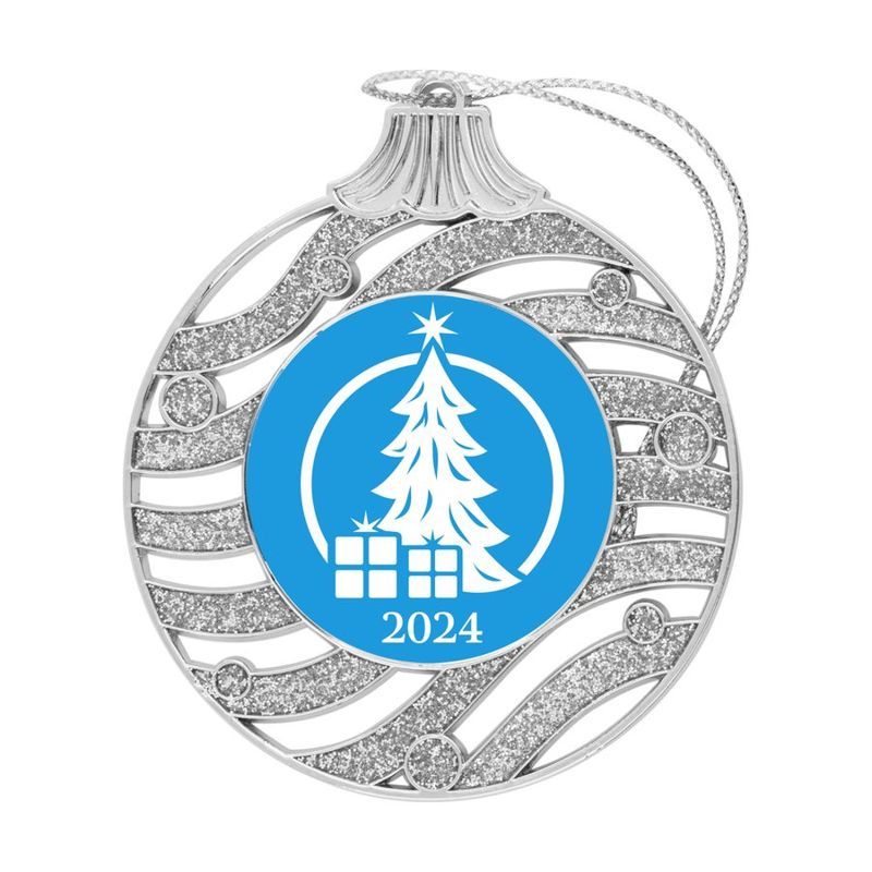Glitter Bulb Holiday Ornament