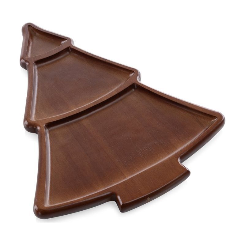 Christmas Tree Sectioned Serving Tray