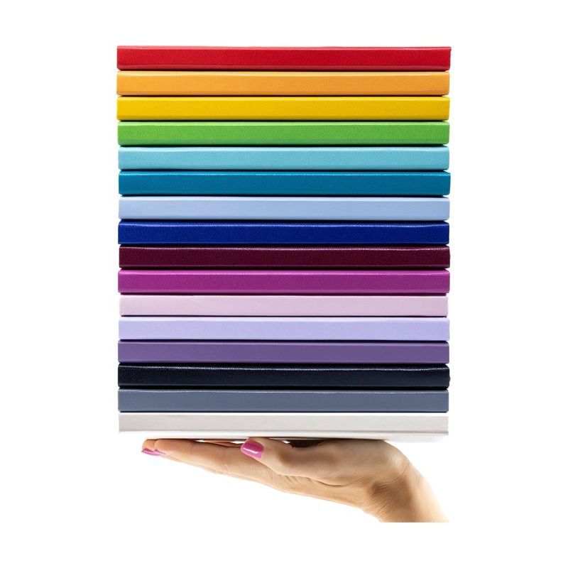 Executive Vegan Leather Lined Journal with Elastic Closure