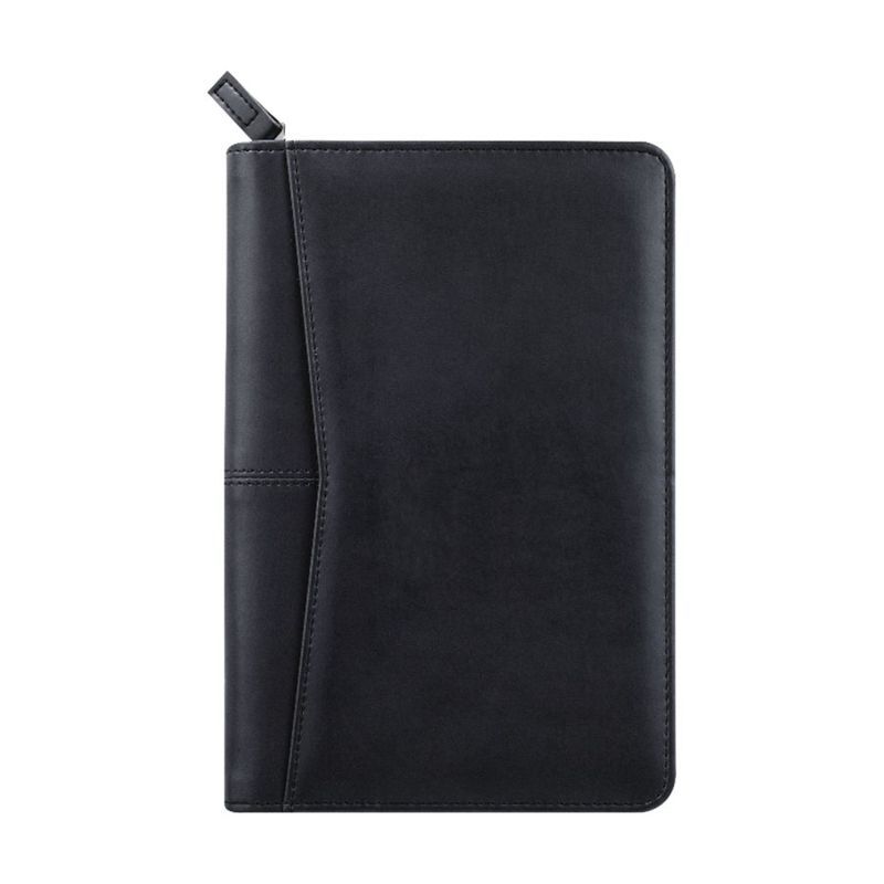 Recycled Jr. Zippered Padfolio with FSC Mix Paper