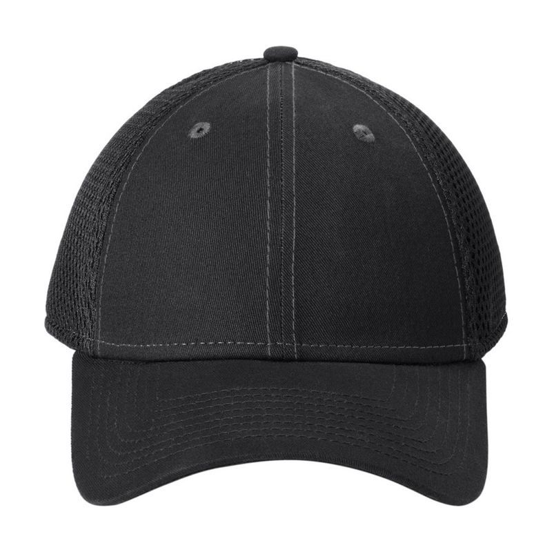 New Era Snapback Contrast Front Mesh Cap