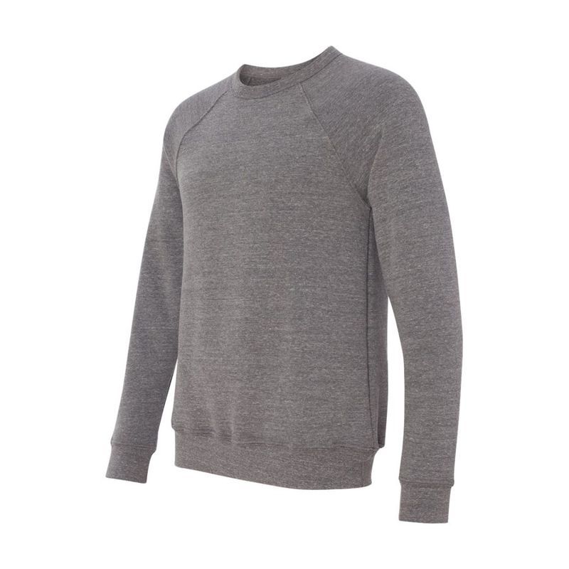 BELLA+CANVAS Unisex Sponge Fleece Raglan Crewneck Sweatshirt