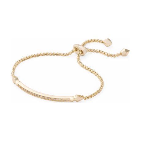 Kendra Scott Ott Adjustable Chain Bracelet in Gold