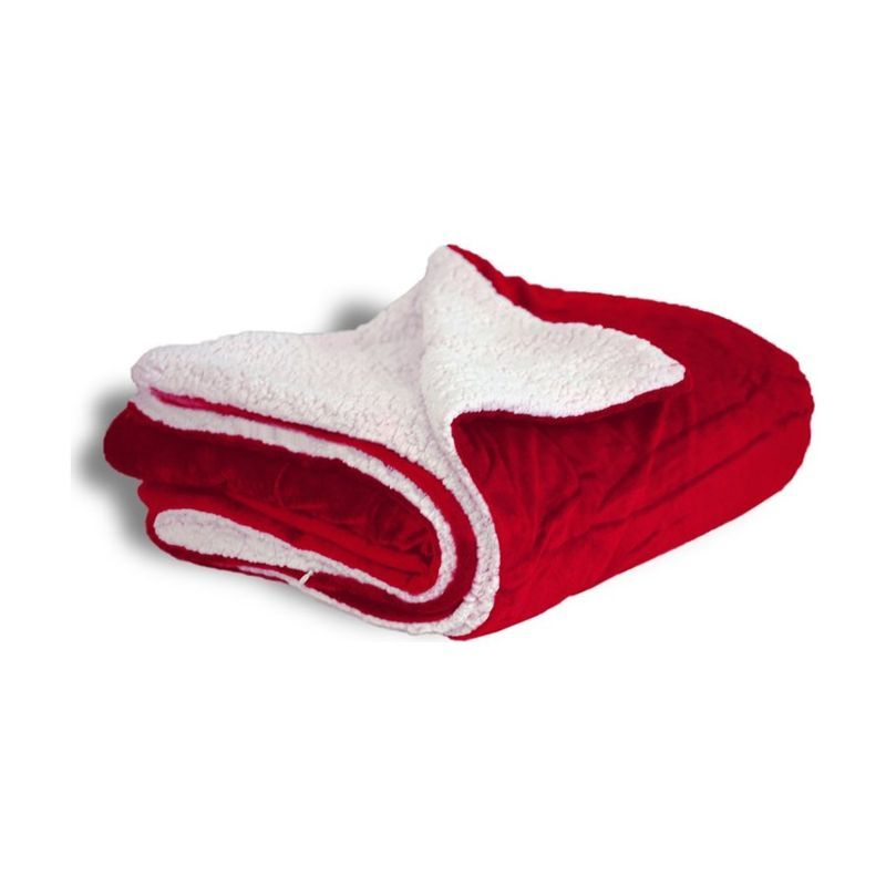 Micro Soft Touch Sherpa Blanket, 50 x 60 Inch