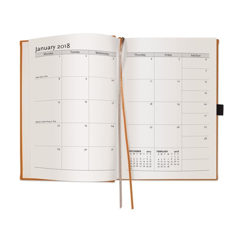 Bright Padded Cover Journal Planner 7" x 9"