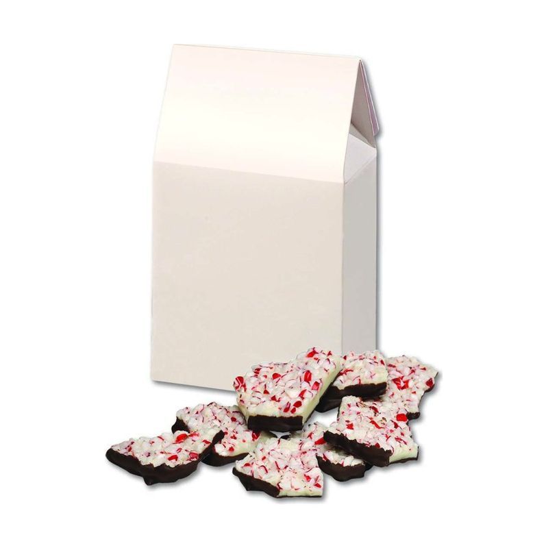 Peppermint Bark in Gable Top Gift Box