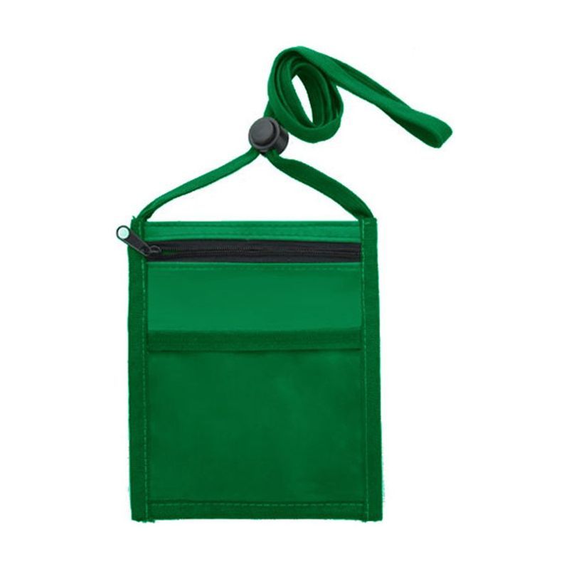 Nylon rPET Recycled Pouch with Front Zipper Pocket