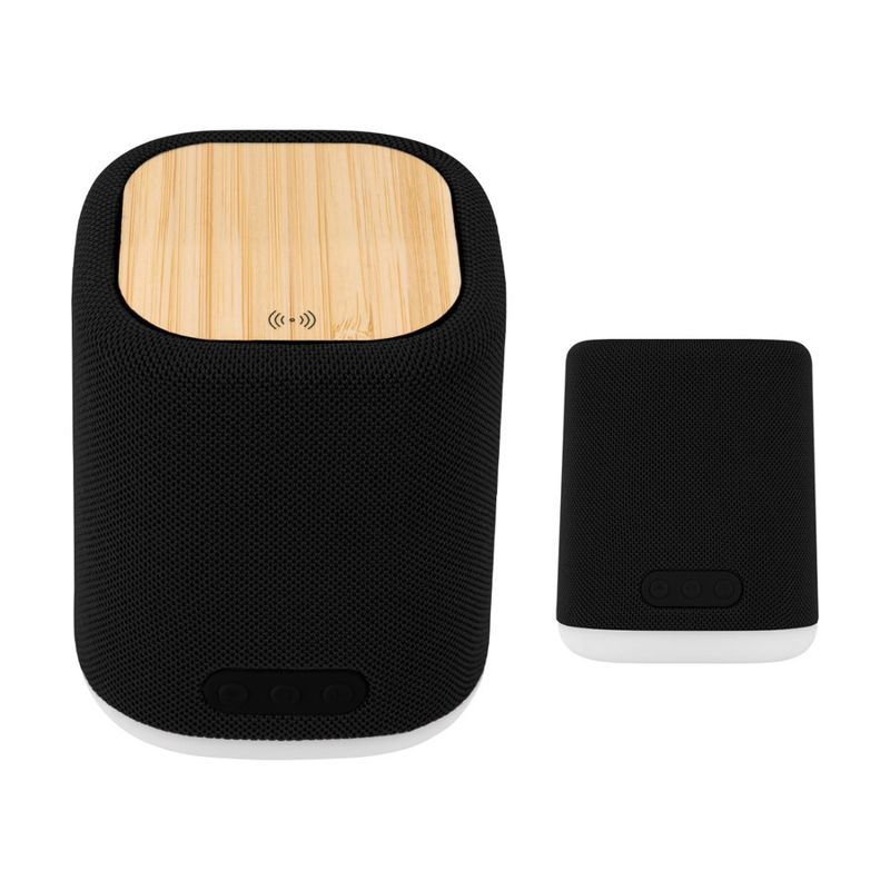 Recycled Light Up Speaker and Wireless Charger