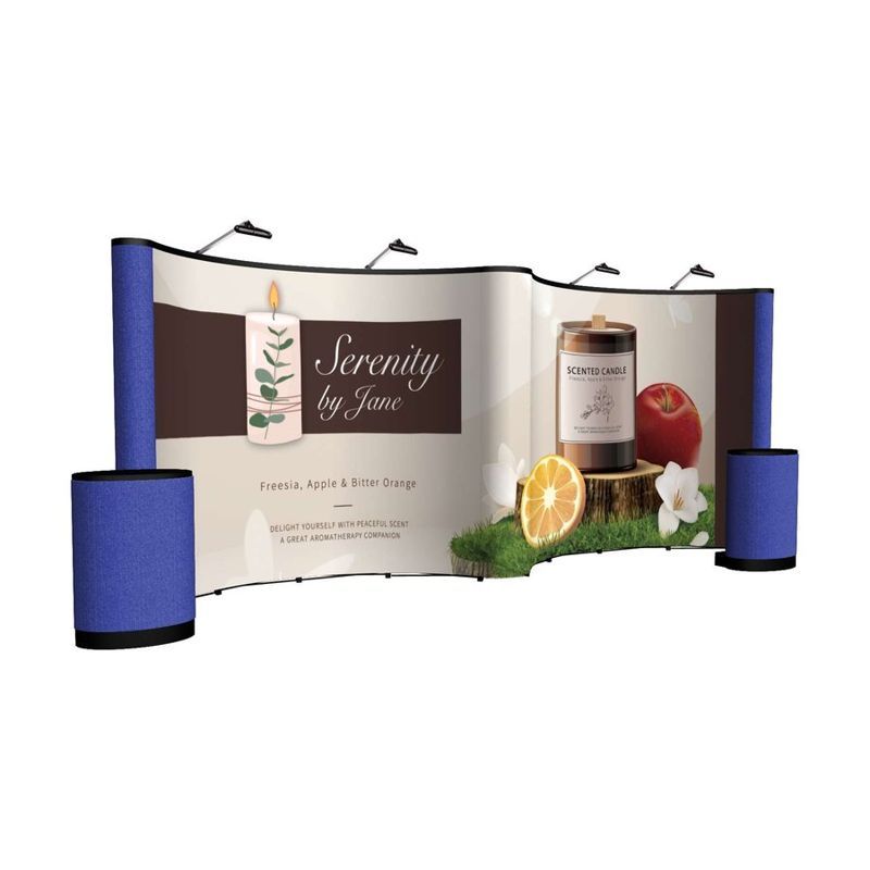20 ft Gullwing ARISE Floor Display Kit