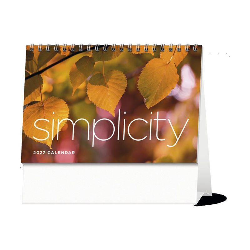 Simplicity Large Desk Calendar