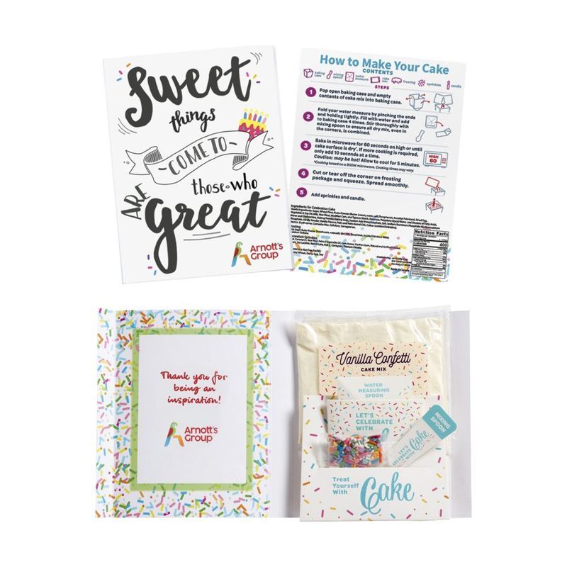 InstaCake Appreciation Cake in a Card