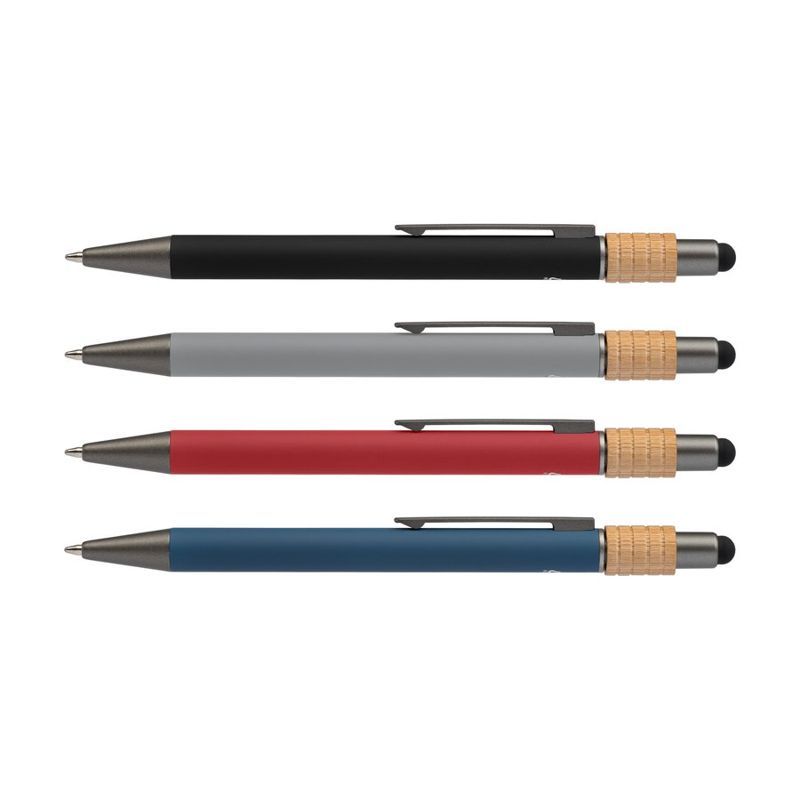 Reborn Spinner Recycled Aluminum Pen with Stylus