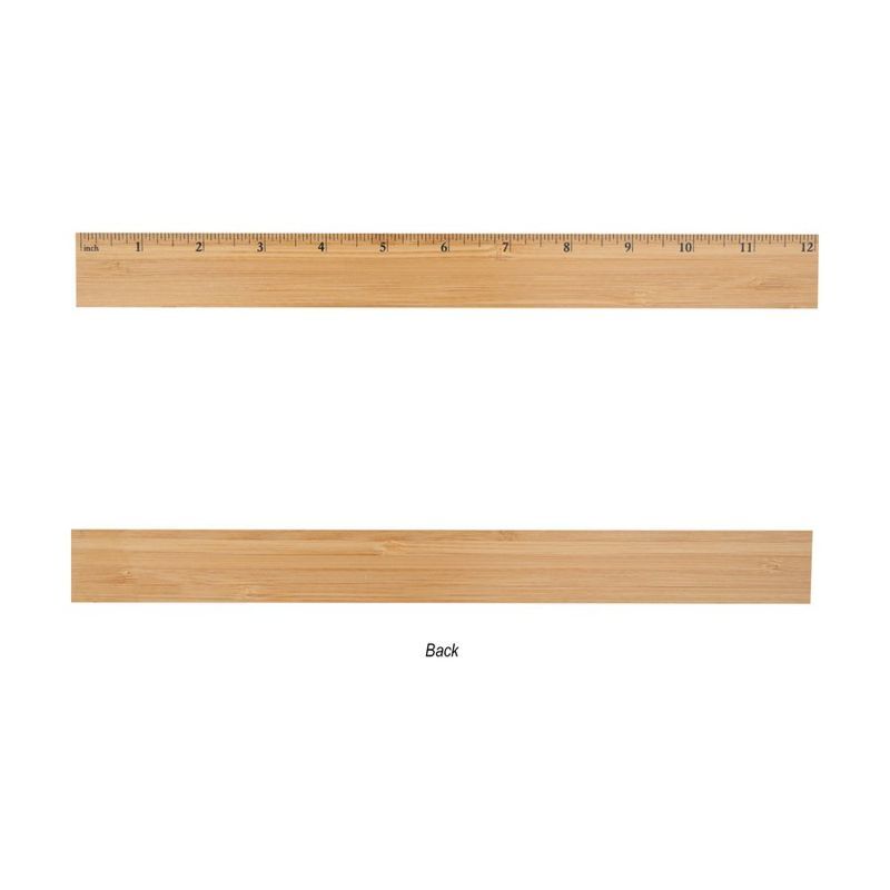 12 Inch Bamboo Ruler