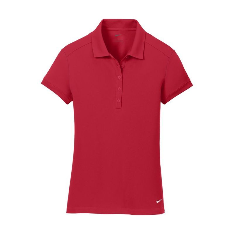 Nike Women's Dri-FIT Solid Icon Pique Modern Fit Polo