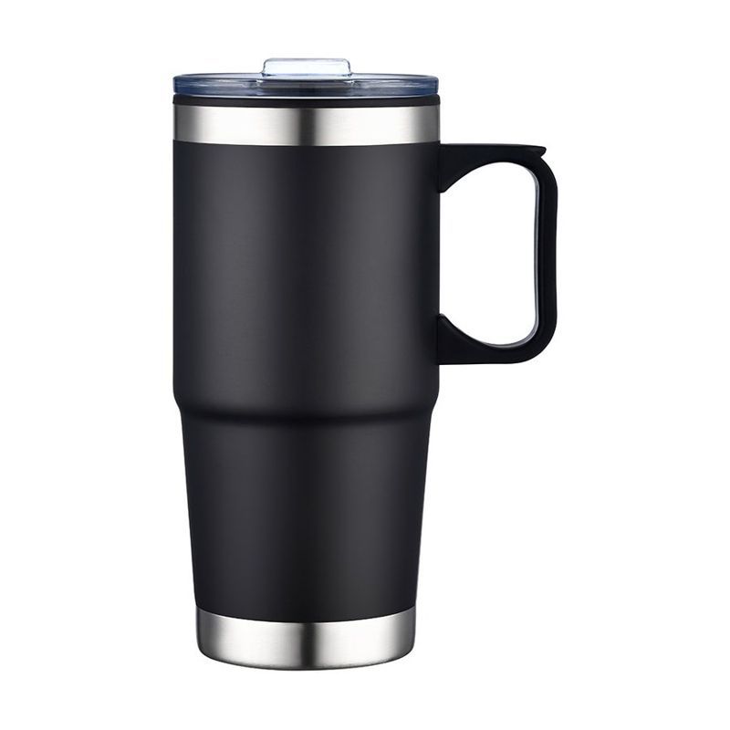 24 oz Travel Mug with Steel Bottom