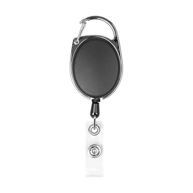 Retractable Badge Holder with Carabiner
