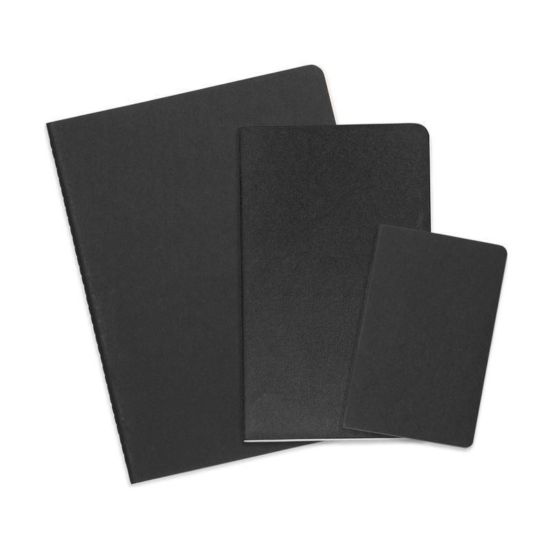 Moleskine Assorted Cahier and GO Pen Gift Set