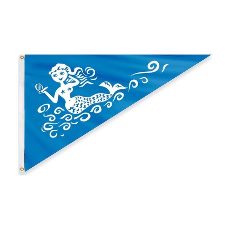 10" x 15" Bow Pennant