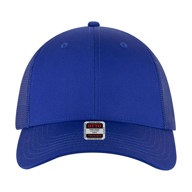 OTTO Cap 6 Panel Low Profile Mesh Back Trucker Hat