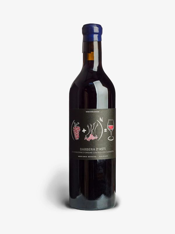 Flaske Barbera d'Asti 2021 – Økologisk DOCG