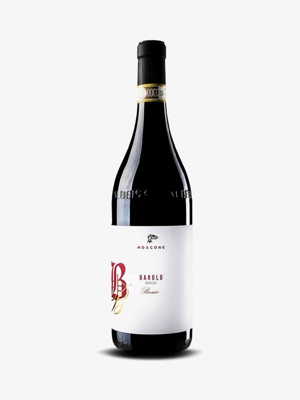 Flaske Barolo Bussia 2018 – Barolo Bussia DOCG fra Moscone